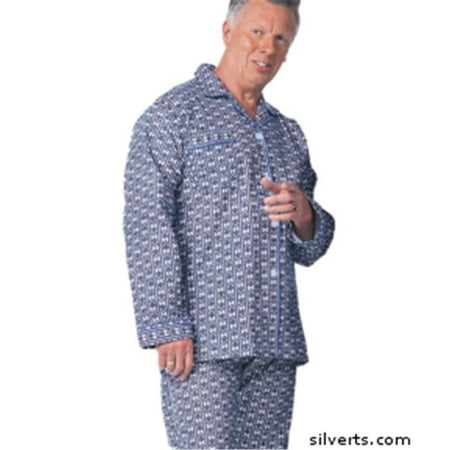 Silverts Mens Regular Cotton Pyjamas Silverts Mens Regular Cotton Pyjamas